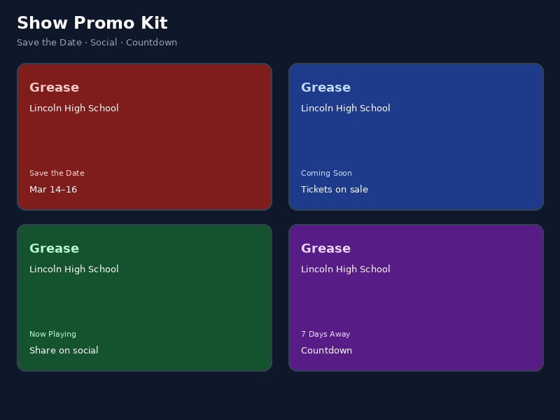 Show Promo Kit